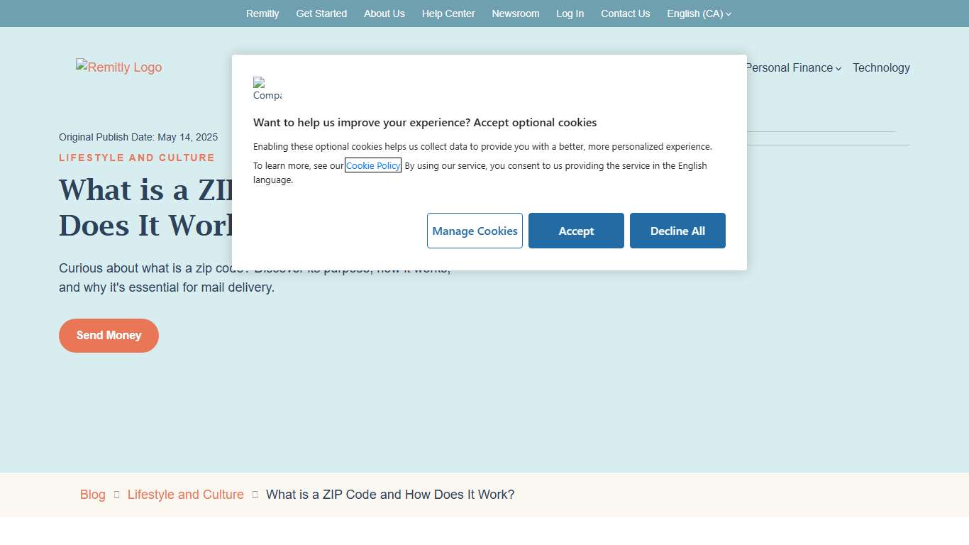 What Is a ZIP Code? How Do Zip Codes Work? Remitly